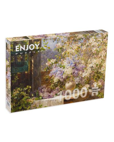Puzzle Enjoy de 1000 piese - In the Blossoming Bower - 1